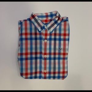 Boys Vineyard Vines button down shirt size 12-14.